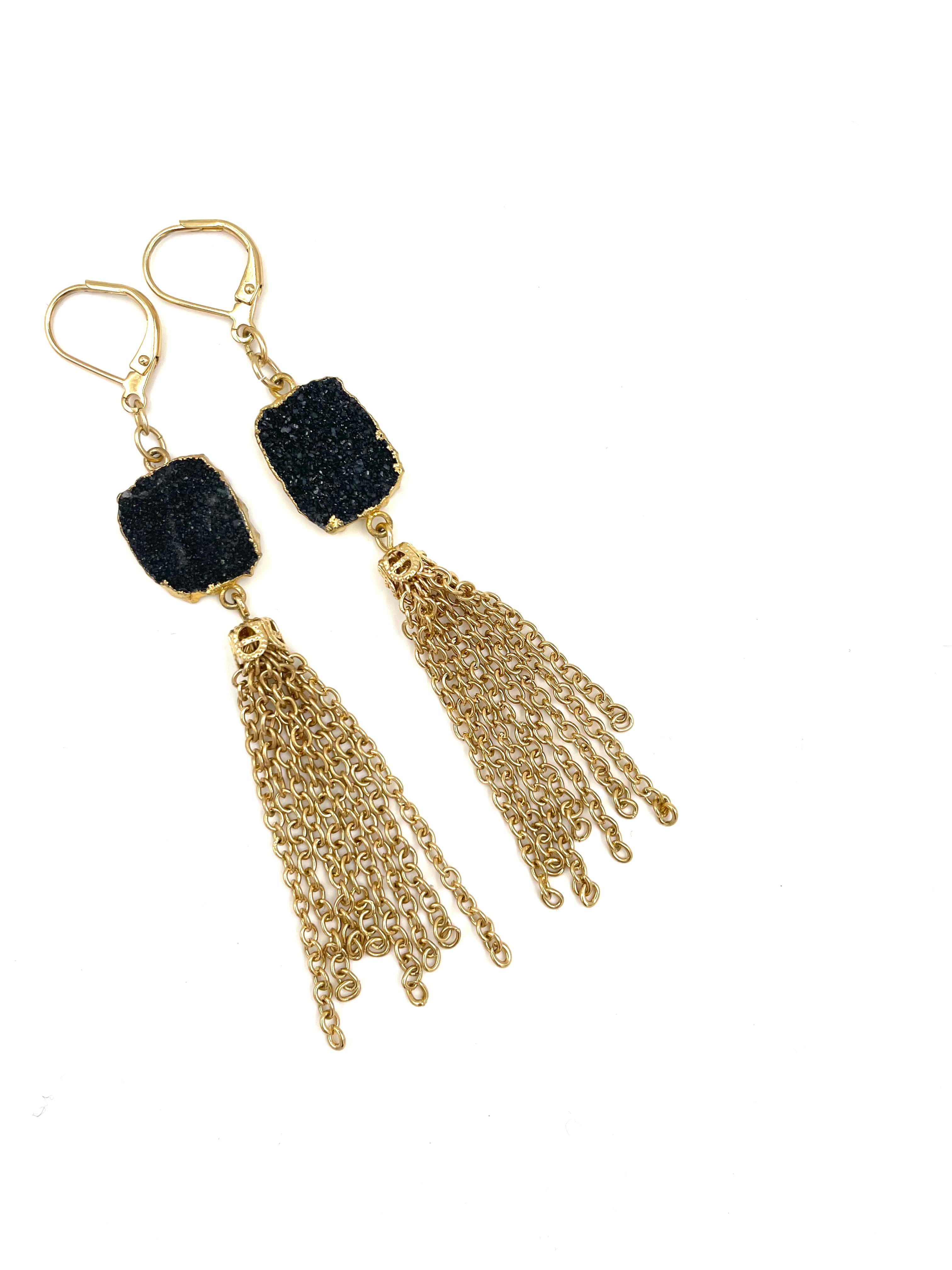 Stylish Black Stud Earrings for Women - Hypoallergenic & Lightweight - Perfect for Everyday Wear, Parties & Gifts