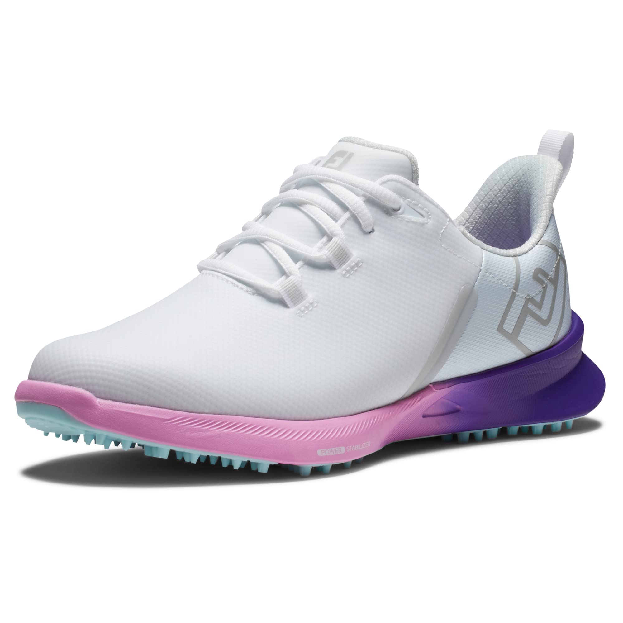 FootJoy Women's FJ Fuel Sport Golf Shoes - Lightweight & Waterproof Spiked Golf Footwear for Women | Perfect for Walking the Course & All-Weather Play
