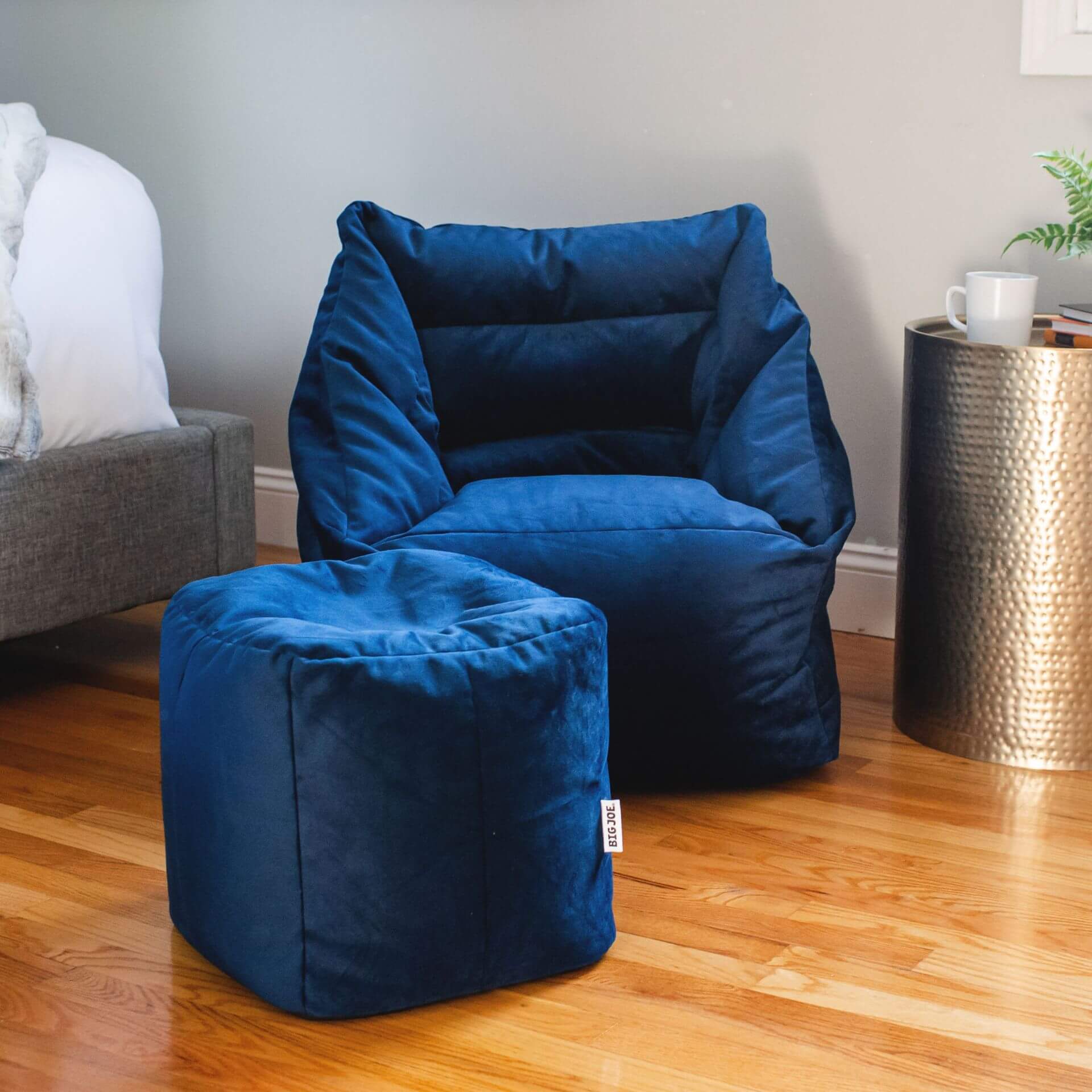 Aurora Recliner Chair with Ottoman - Modern Living Room Furniture for Relaxing & Lounging | Perfect for Home Theater, Reading Nook & Small Spaces