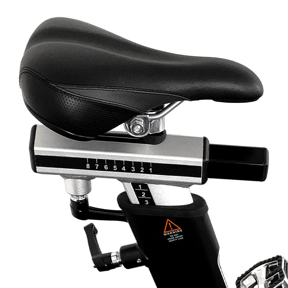 Vortex V1600 Commercial Spin Bike with 28kg Flywheel - Heavy Duty Indoor Cycling Exercise Bike for Home & Gym Workouts - Perfect for Cardio, Weight Loss & Endurance Training