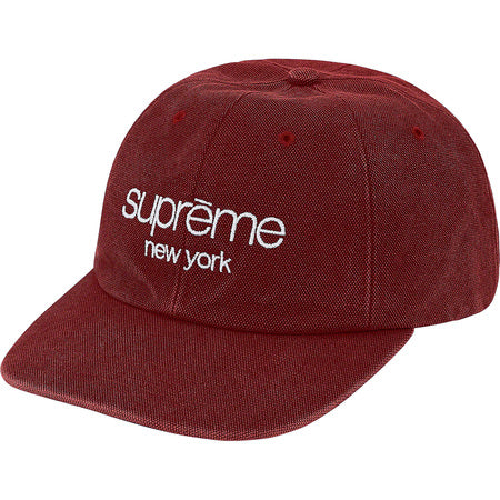 Supreme Classic Logo 6-Panel Snapback Hat - Red Adjustable Baseball Cap for Men & Women - Perfect for Streetwear, Hip Hop Fashion and Casual Outfits