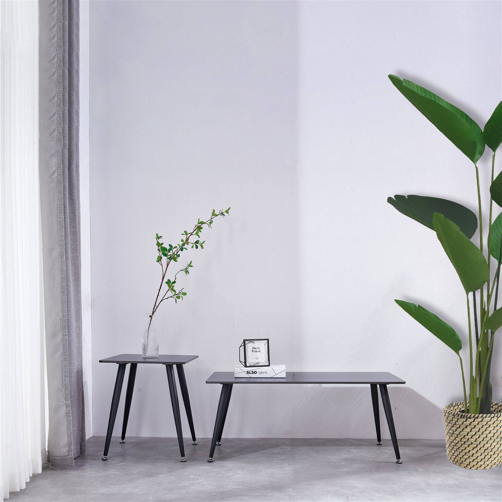 150cm Artificial Banana Palm Plant by Criterion - Perfect for Home Decor, Office Spaces & Tropical Themed Parties