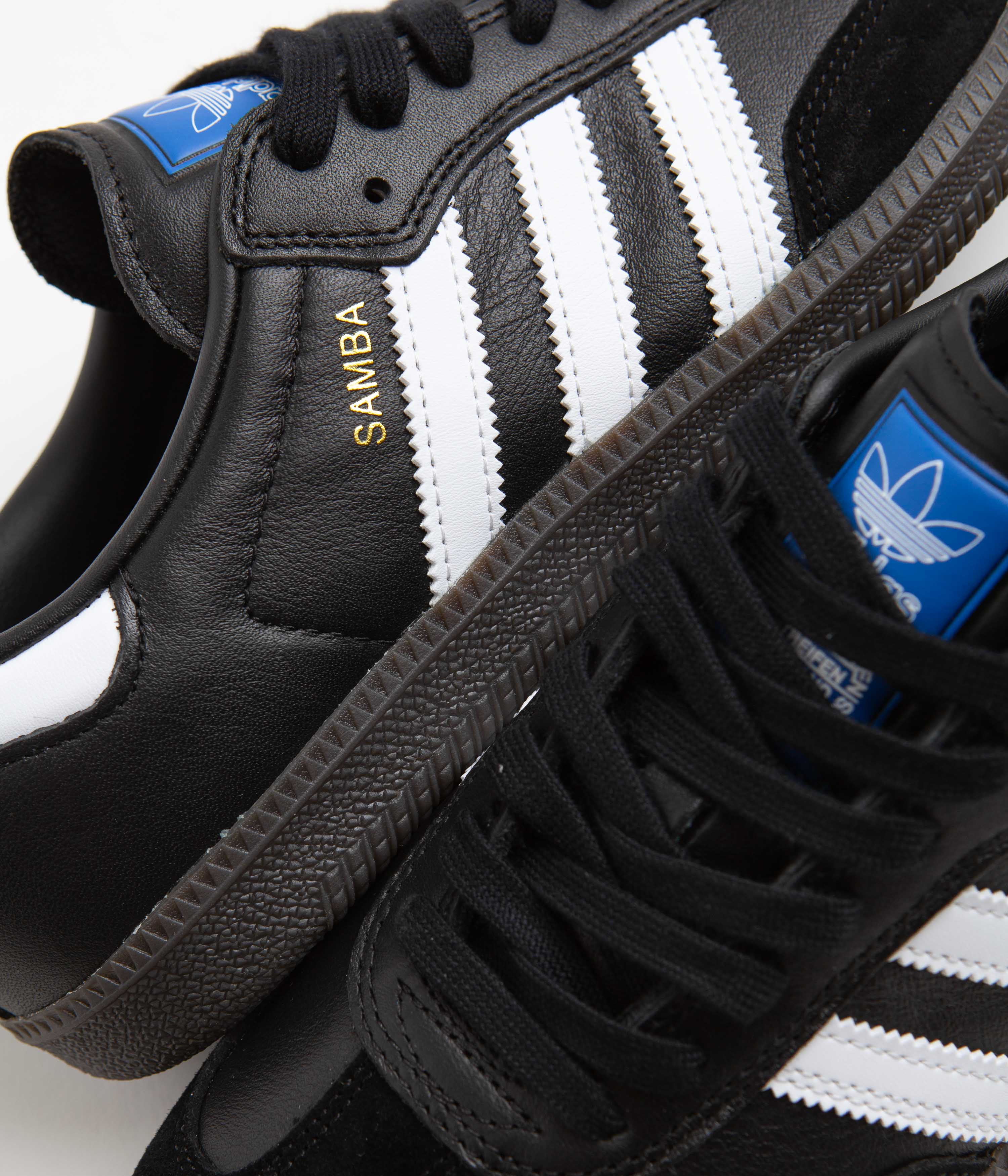 Adidas Samba Adv Sneakers - Men's & Women's Core Black/FTWR White/Gold Metallic Athletic Shoes for Running, Training & Casual Wear