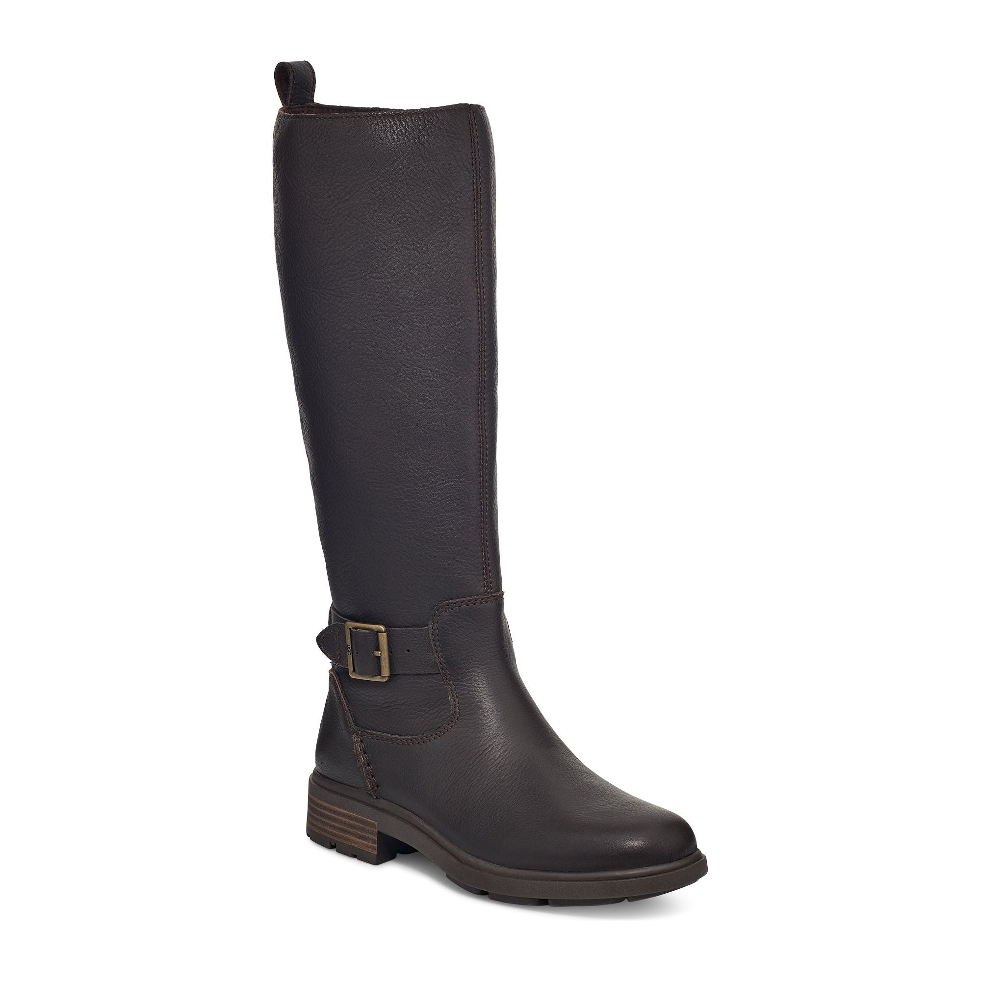 UGG Women's Harrison Tall Boot in Stout Leather - Waterproof Winter Boots for Women, Comfortable & Stylish - Perfect for Snow, Cold Weather & Outdoor Activities
