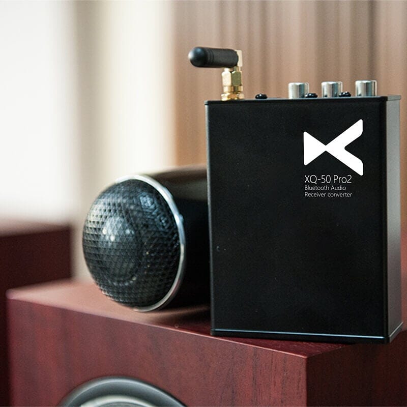xDuoo XQ50 Pro2 Bluetooth 5.1 DAC Audio Receiver Converter - HiFi Digital to Analog Converter for PC, Smartphone & Home Audio System - Perfect for Music Streaming, Gaming & Studio Monitoring
