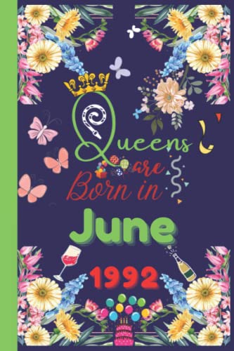 30th Birthday Gifts for Women - June Queen Journal Notebook | Motivational Personalized Birthday Present for Lady Boss, Best Friend & Family | Perfect for Office Use, Daily Inspiration & Special Occasions