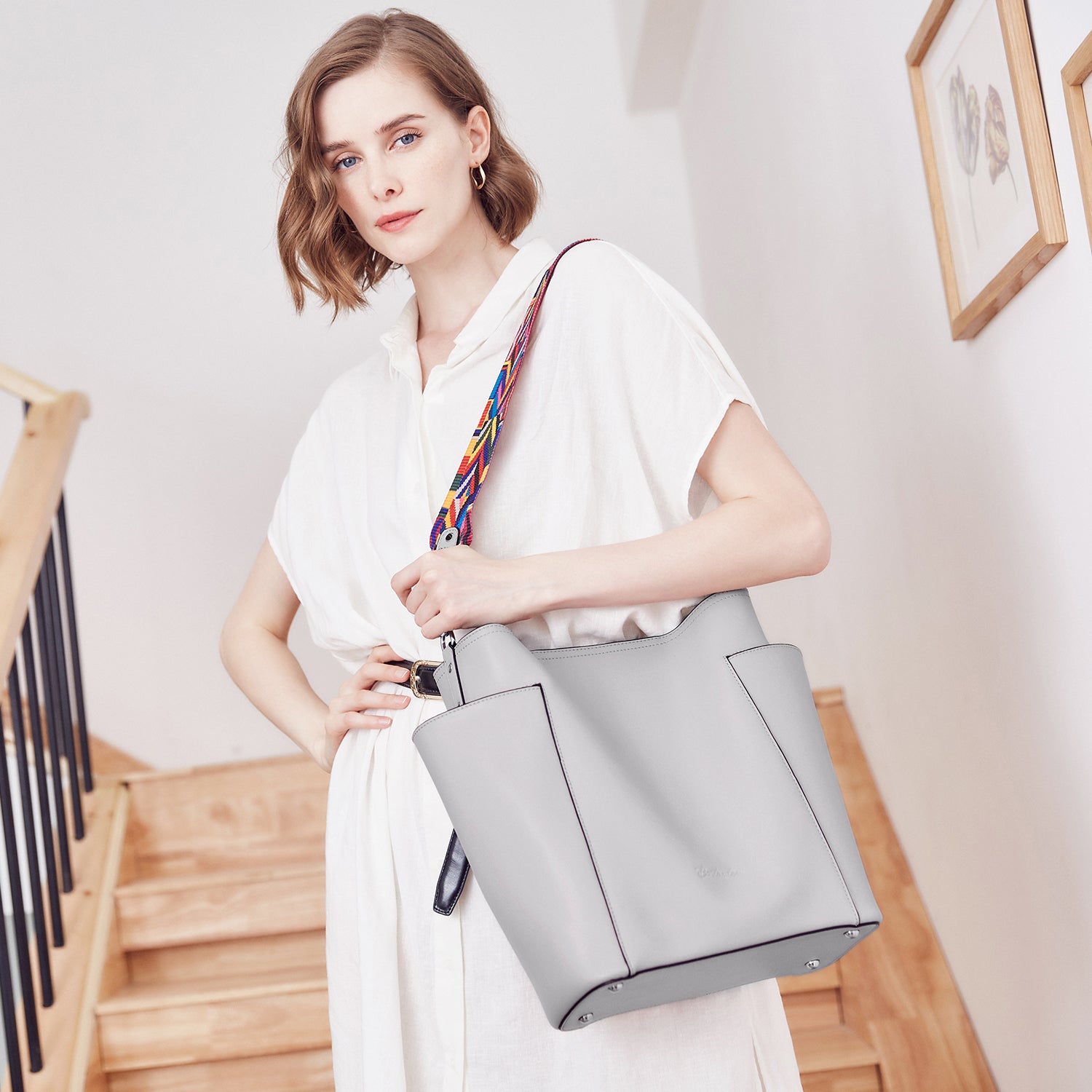 Premium Buttery Soft Leather Hobo Bag for Women - Stylish & Functional Crossbody Purse - Perfect for Work, Travel & Everyday Use