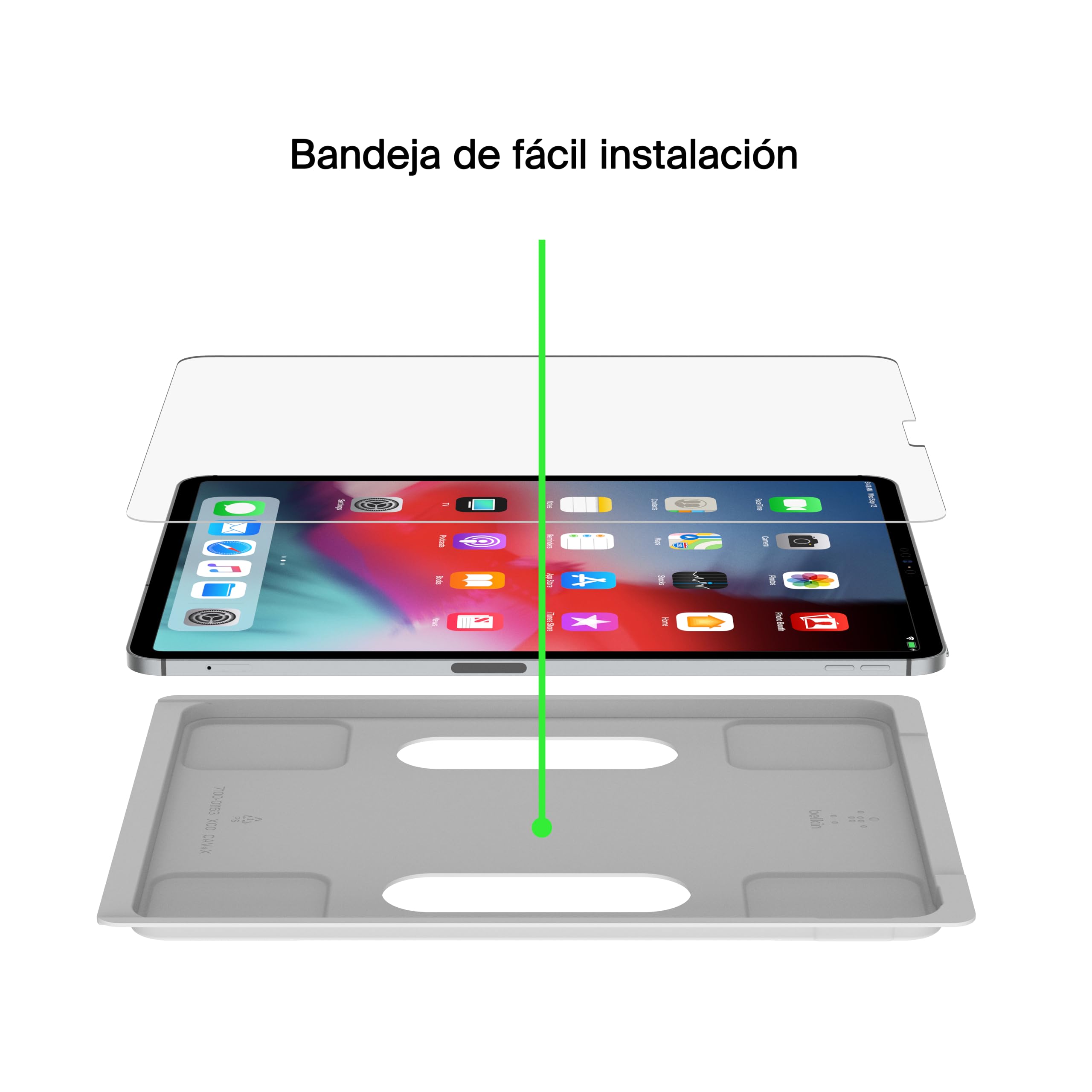 Belkin F8W934zz ScreenForce Tempered Glass Screen Protector for iPad Pro 11