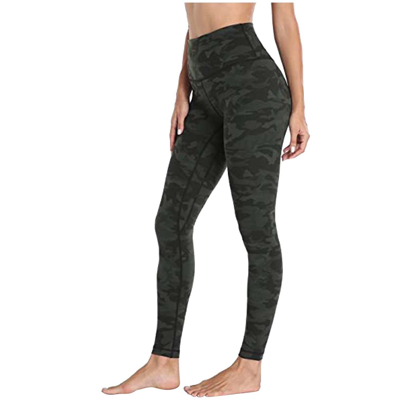 Bidobibo High Waisted Yoga Pants for Women - Tummy Control Workout Leggings, Butt Lifting Solid Color Sweatpants - Perfect for Gym, Running & Everyday Wear