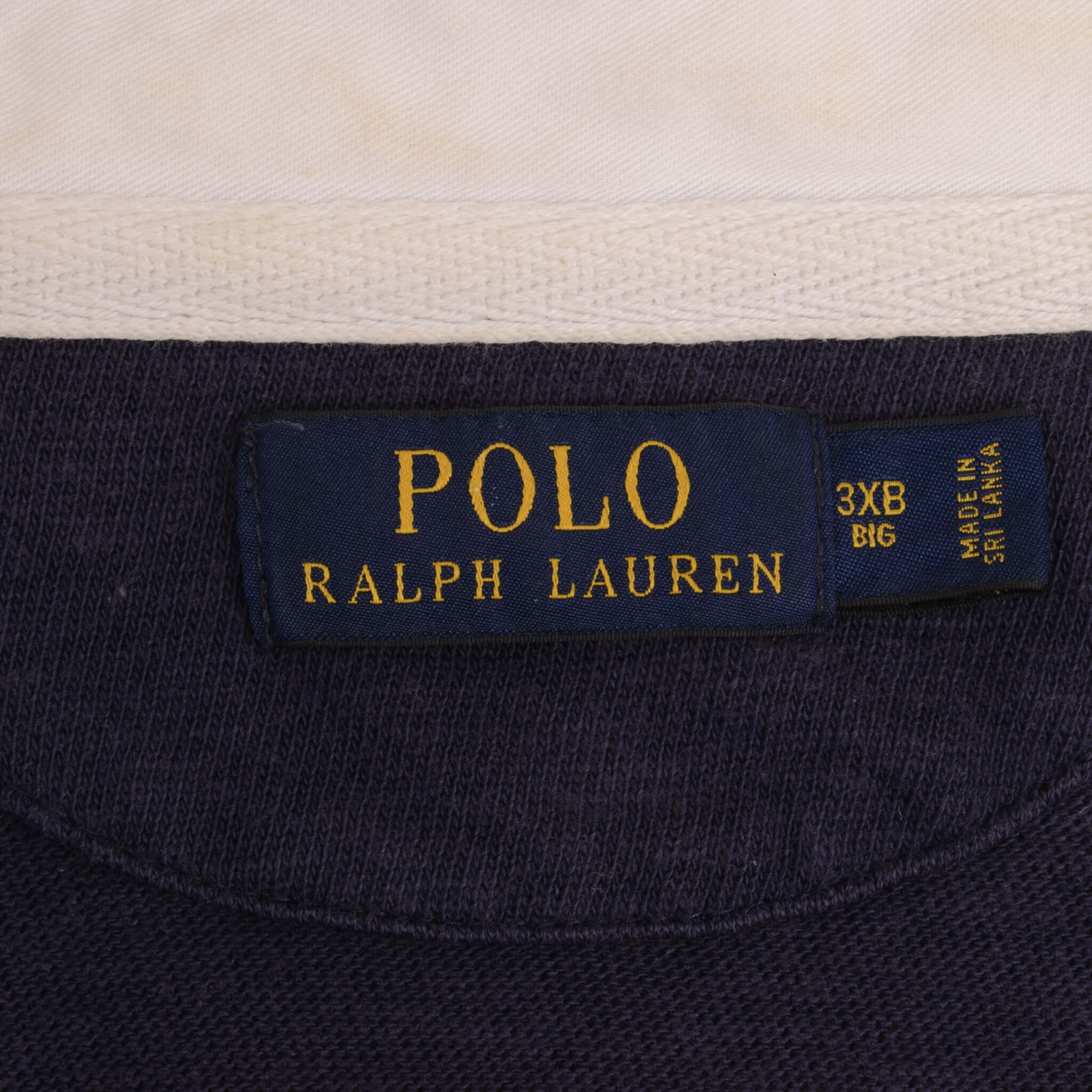 Ralph Lauren Men's Blue & Red Striped Rugby Polo Shirt - 3XL Big & Tall - Casual & Sporty Wear for Golf, Outdoors, and Everyday Comfort