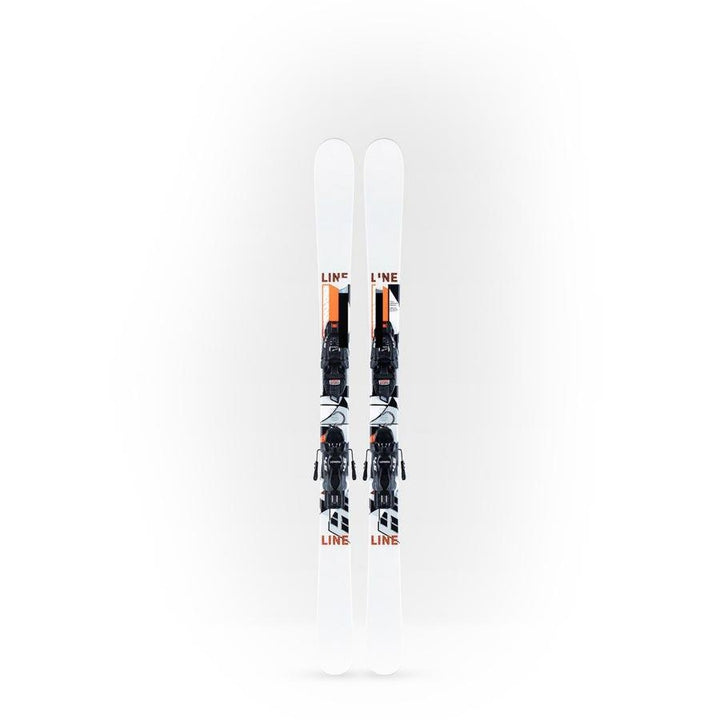 2021 Line Tom Wallisch Shorty Skis with 4.5 Bindings - All-Mountain Freestyle Skis for Park & Powder | Perfect for Ski Resorts, Backcountry & Freestyle Skiing