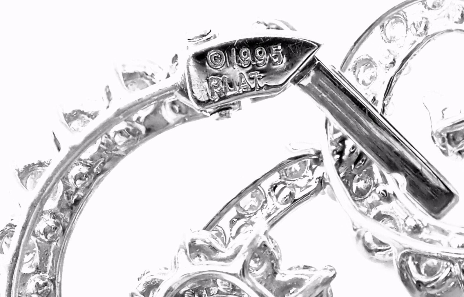 Authentic Angela Cummings Platinum 34 Carat Diamond Necklace Vintage 1995 - Luxury Jewelry for Weddings, Anniversaries & Special Occasions
