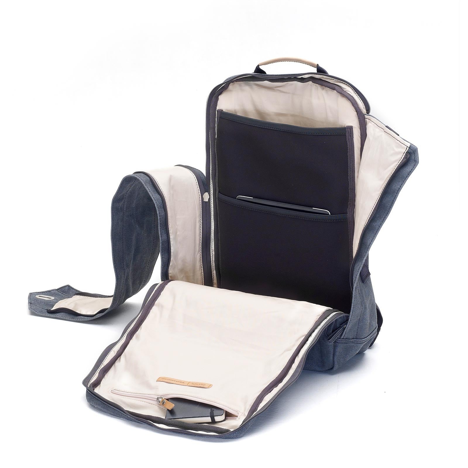 Qwstion Backpack - Stylish & Durable Unisex Laptop Backpack for Work, Travel & School | Water-Resistant & Eco-Friendly Design