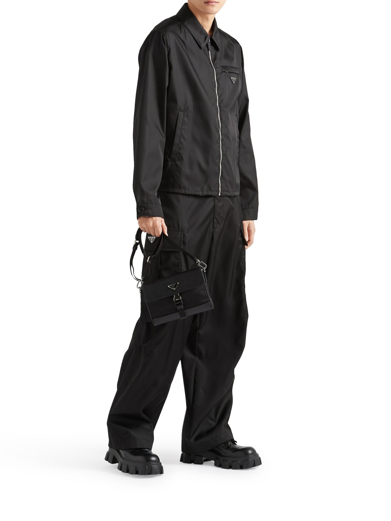 Lightweight Nylon Blouson Jacket for Men & Women - Water-Resistant Windbreaker for Outdoor Activities, Travel & Casual Wear
