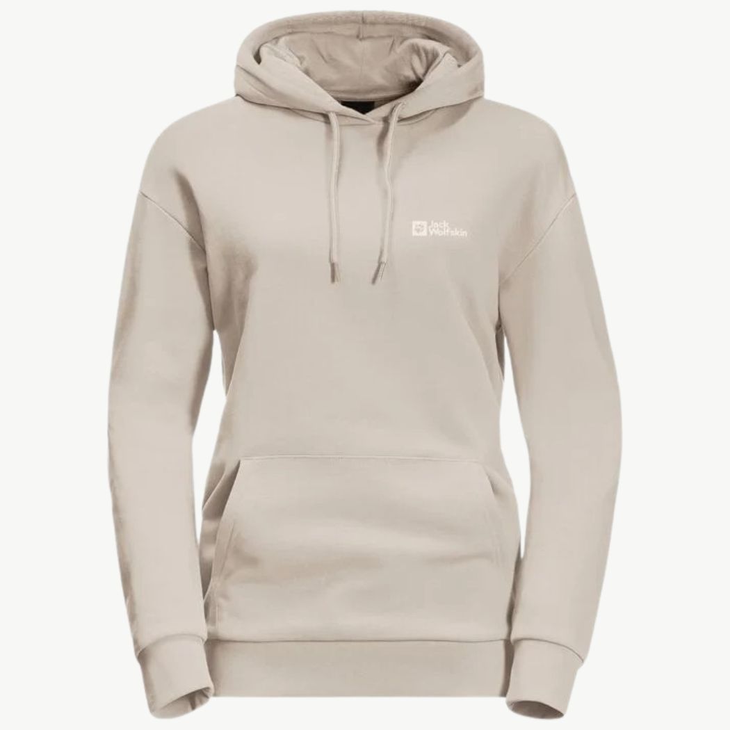 Jack Wolfskin Essential Hoody Women's Jacket - Lightweight Fleece Pullover for Outdoor Activities, Hiking & Casual Wear