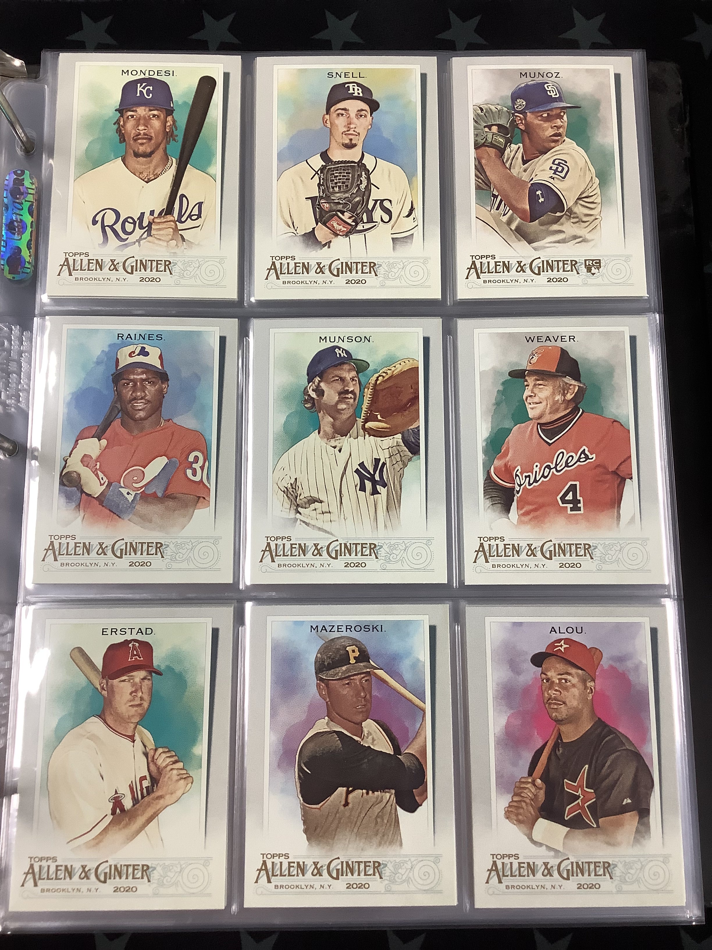 2020 Topps Allen & Ginter Complete Baseball Card Set #1-300 + SP Cards & 5 Insert Sets – Perfect for Collectors, Trading & Display