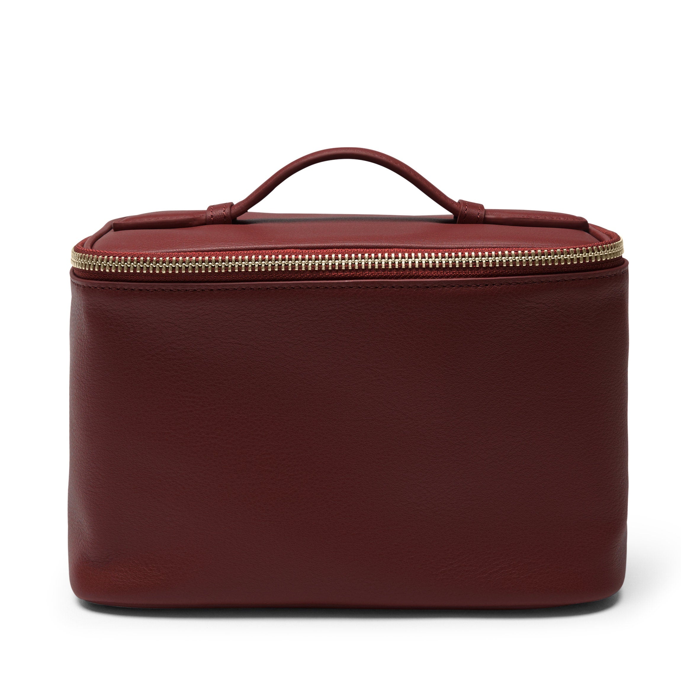 Professional Medium Train Case Bordeaux - Durable Makeup Organizer for Travel & Salon Use | Perfect for Cosmetologists, Artists & On-the-Go Beauty Essentials