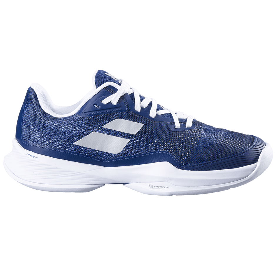 Babolat Women's Jet Mach 3 All Court Tennis Shoes - Dark Blue | Lightweight & Durable for Competitive Play & Casual Wear