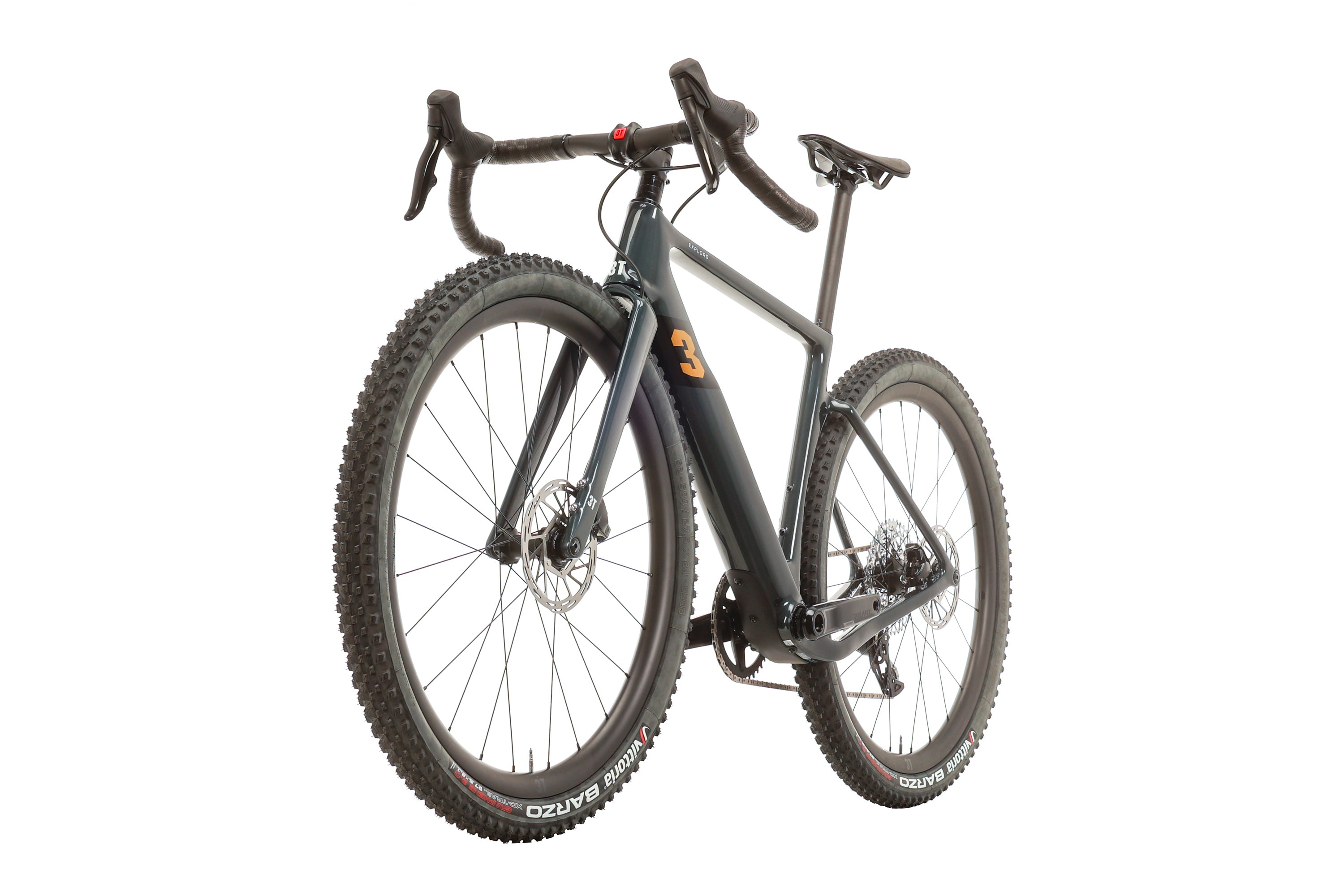2023 3T Exploro ULTRA Rival Gravel Bike - 48cm Carbon Frame Adventure Bike for Men & Women | Perfect for Off-Road Trails, Commuting & Endurance Cycling