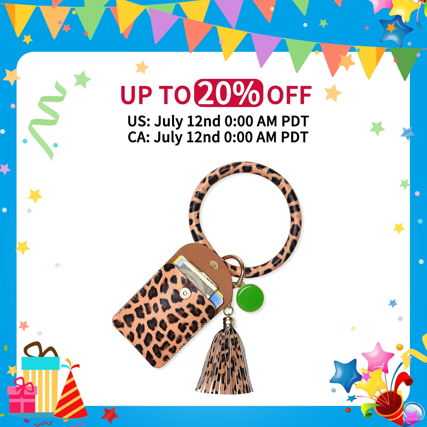 Stylish Leather Keychain Bracelet with Tassel for Women - Fashionable Wristlet Key Holder for Keys, Wallet & Daily Essentials | Perfect Gift for Her, Office, Travel & Night Out Accessories