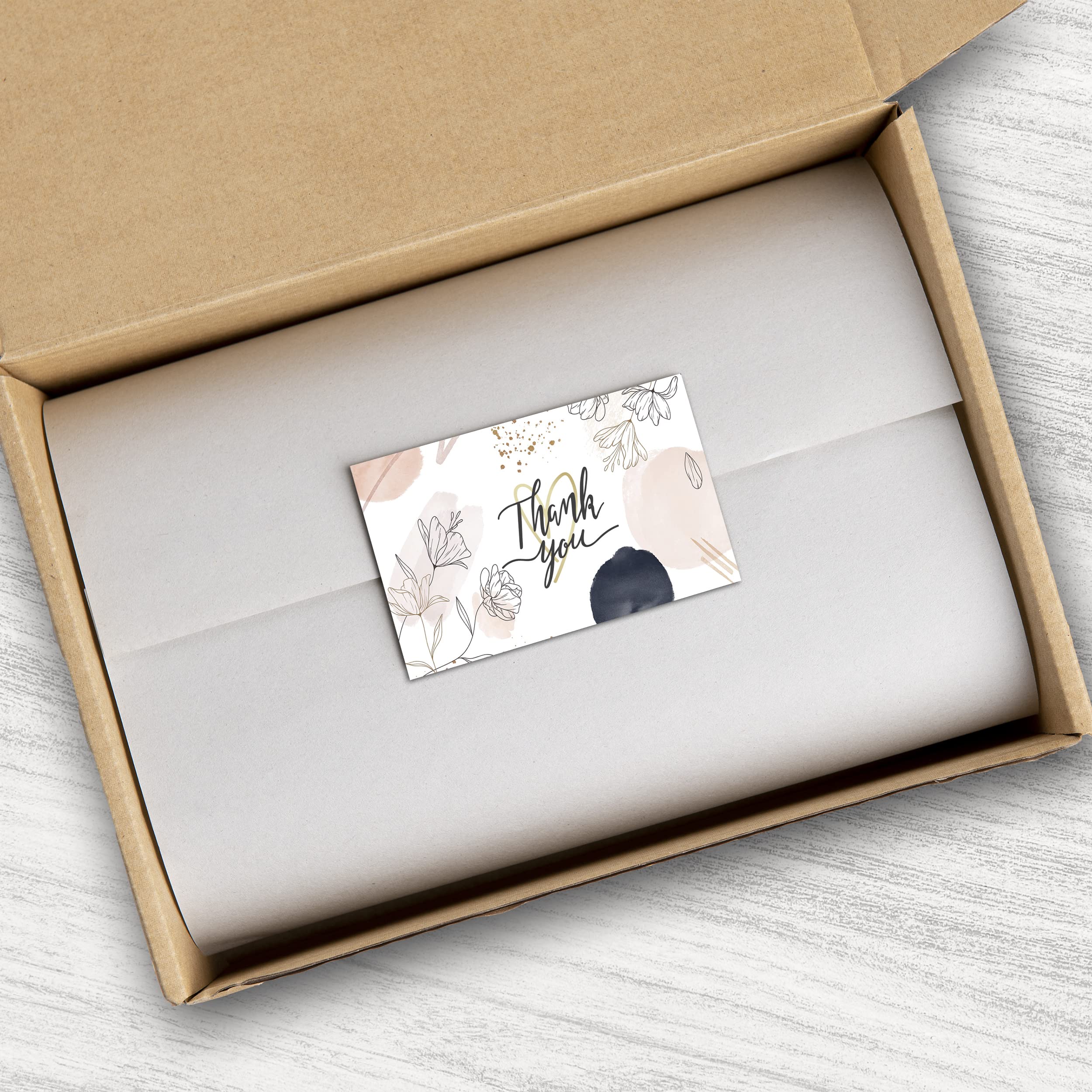 Amazon Thank You Cards with Feedback Request & QR Code - 2
