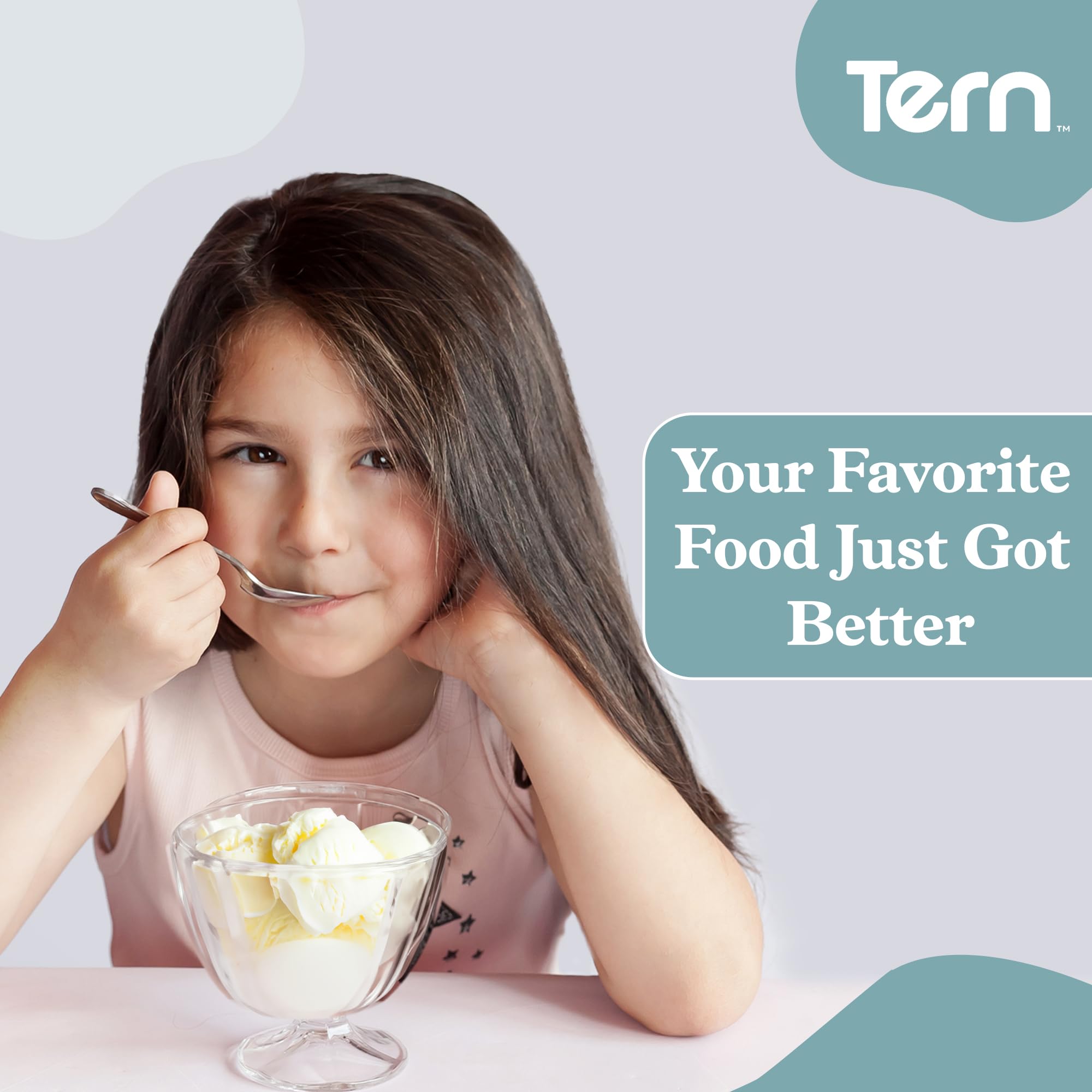 Tern Craft Ice Cream Maker Machine - Electric Homemade Ice Cream, Gelato & Frozen Custard Maker with 2-Pint Freezer Bowls | Perfect for Parties, Family Desserts & Summer Treats