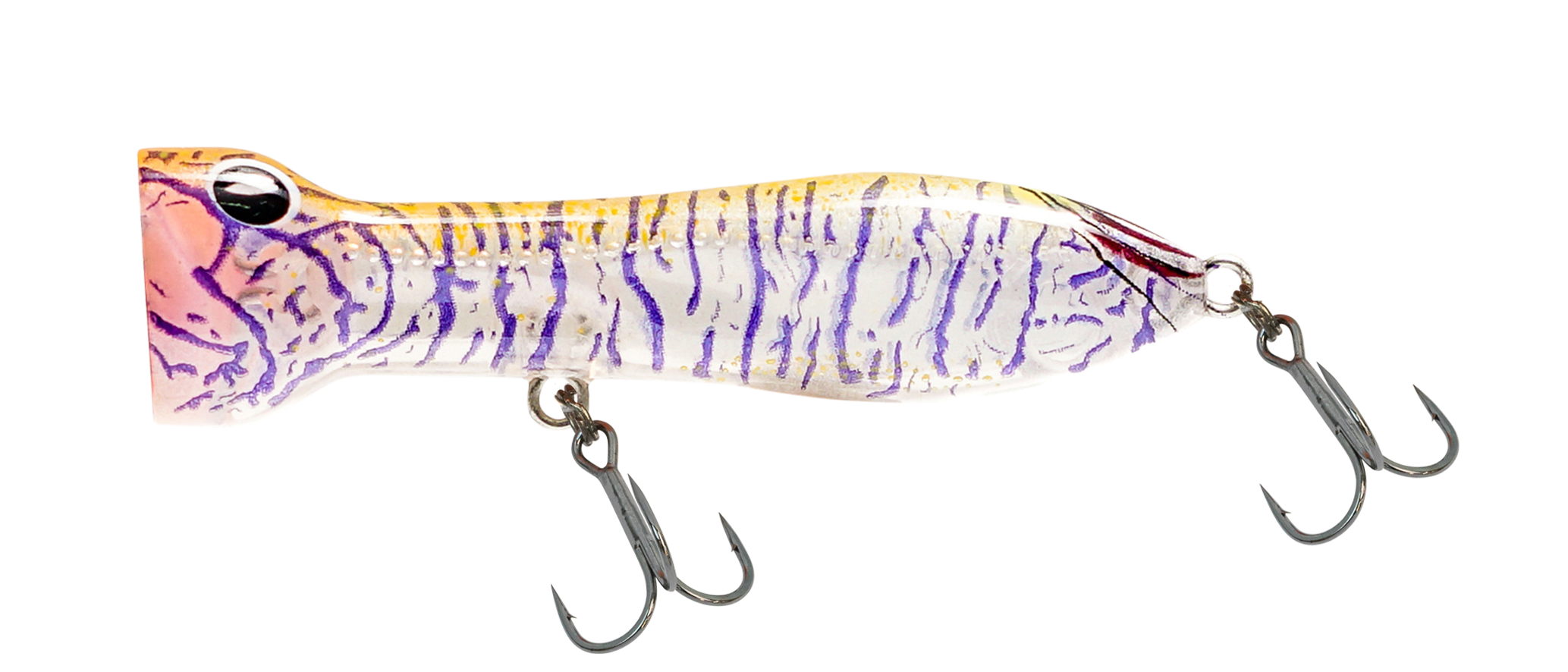 Chug Norris 50mm Fishing Lure Popper - Topwater Bass Fishing Bait for Freshwater & Saltwater - Ideal for Casting, Trolling, and Surf Fishing