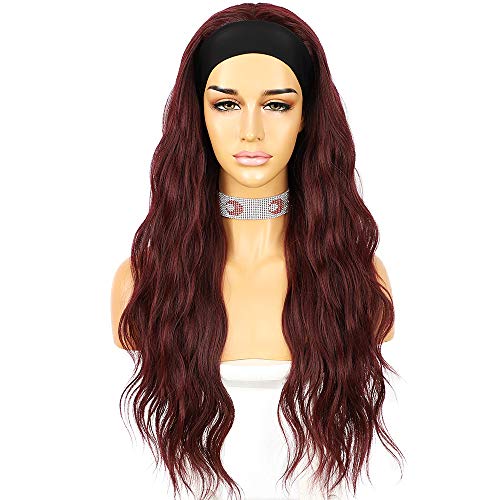 Stylish Synthetic Headband Wig for Women - Comfortable & Fashionable Hair Accessory for Cosplay, Daily Wear & Special Occasions