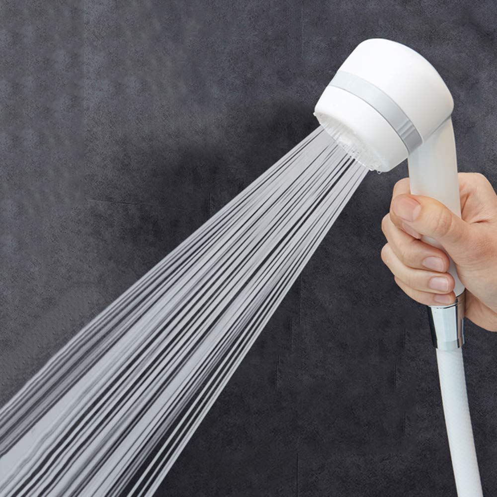 GCDW Handheld Shower Head with High Pressure & Triple Filtration - Chlorine Purifying, 2 Shower Modes, Water Saving Spa Massage for Dry Skin Relief - Universal Fit for Bathroom, Shower, Spa & Home Use