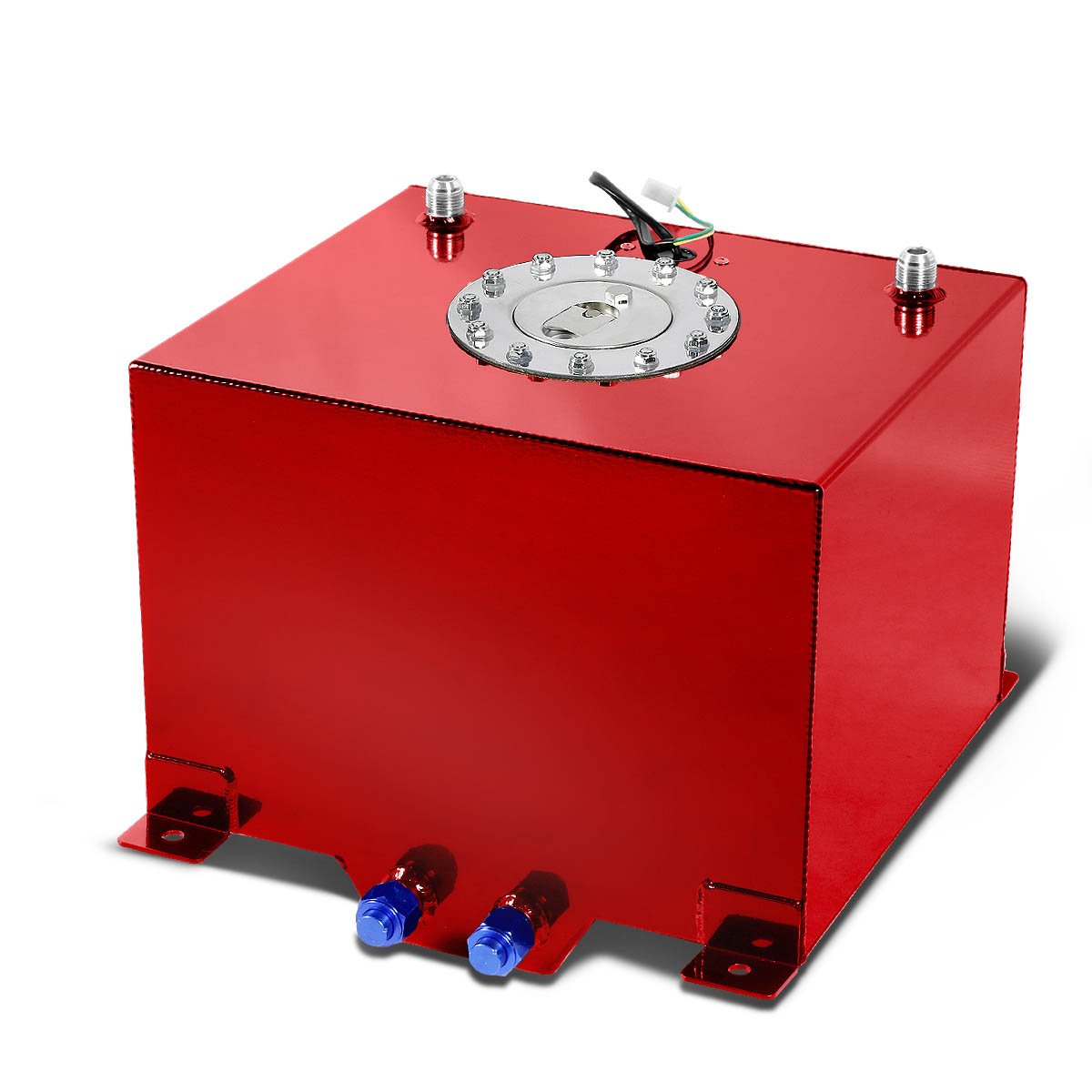 DNA MOTORING 8 Gallon Aluminum Top-Feed Fuel Cell Gas Tank - 15
