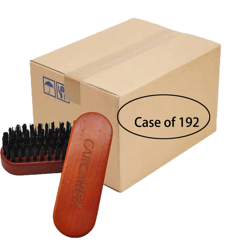 Premium Leather & Textile Detailing Brush Set - 192 Pack for Car Detailing, Upholstery Cleaning & Shoe Care | Professional Auto Detailing Tools for Cars, Motorcycles & Furniture