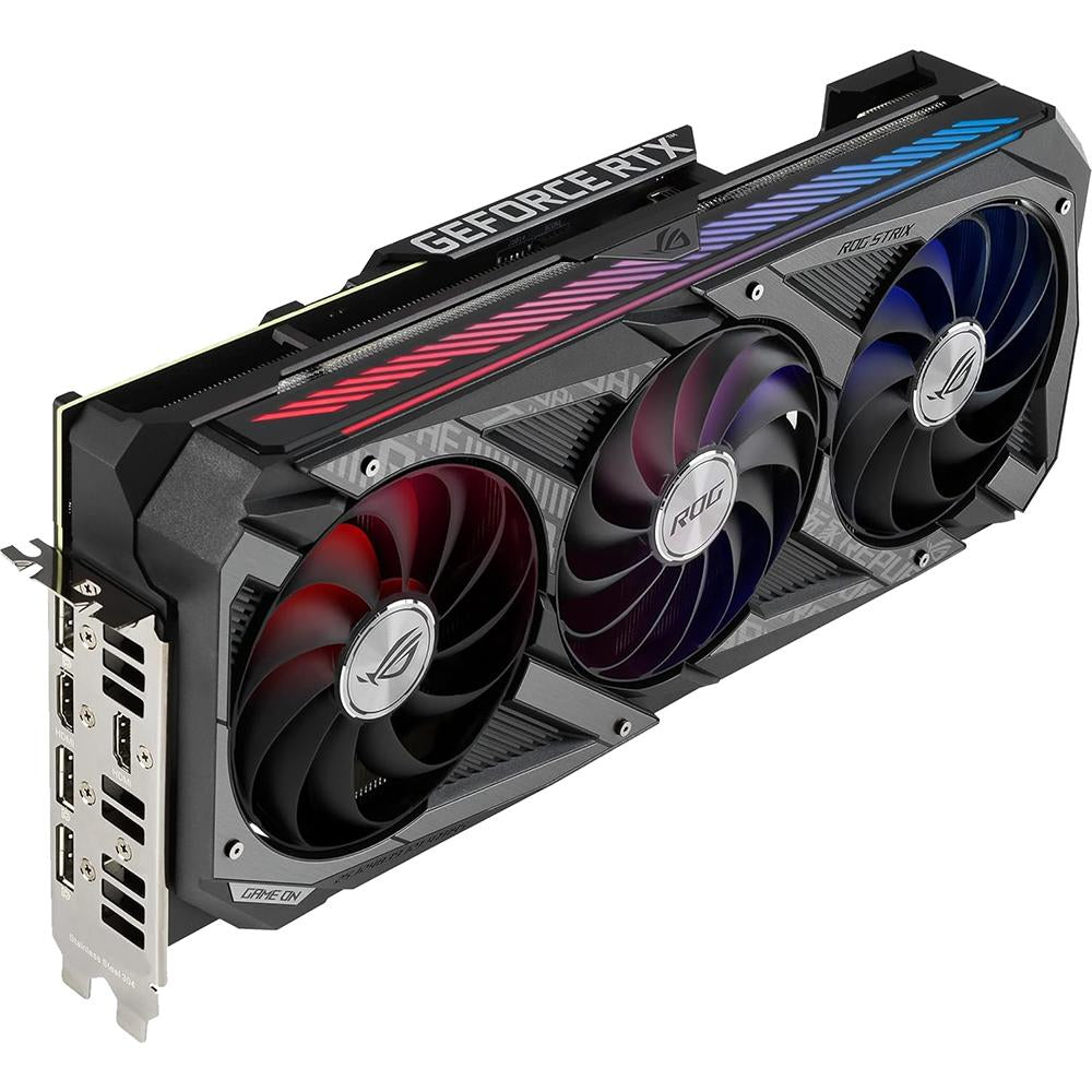 ASUS ROG STRIX RTX 3070 O8G V2 Gaming Graphics Card - 8GB GDDR6, RGB Lighting, Axial-Tech Fans | Perfect for 1440p Gaming, VR, and Content Creation