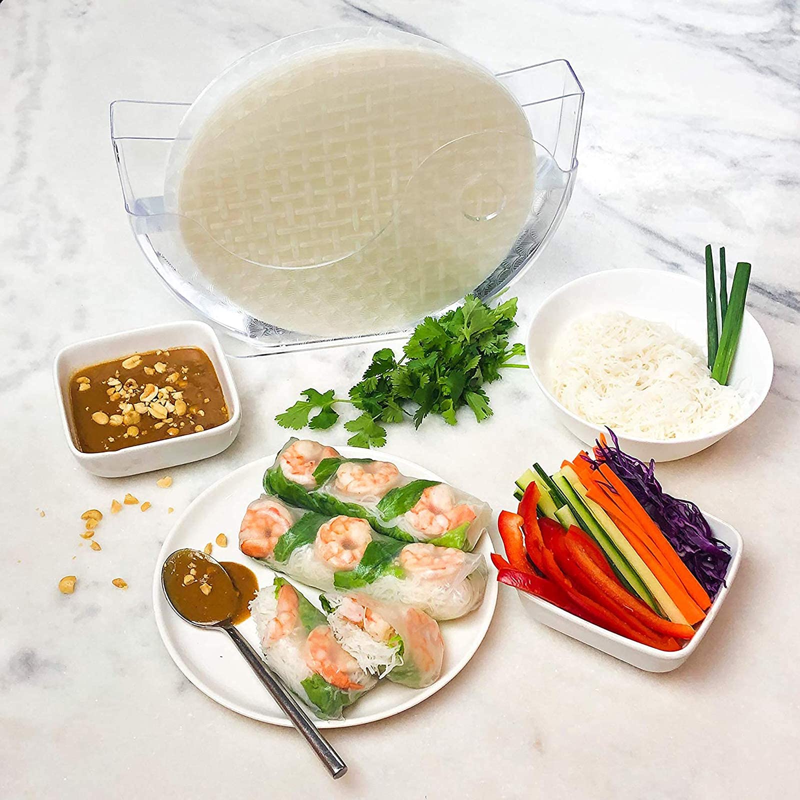 Premium Rice Paper Water Bowl Holder - 10.62