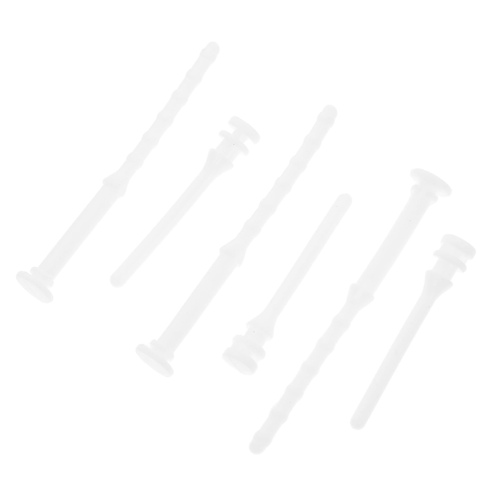 20pcs Black Computer Case Noise Absorption Rivets - Replacement Glue Nails & Fan Screws for PC Build, Shock Absorption Pins for Quiet Computer Components (Ideal for Gaming PC & Office Workstation Setup)