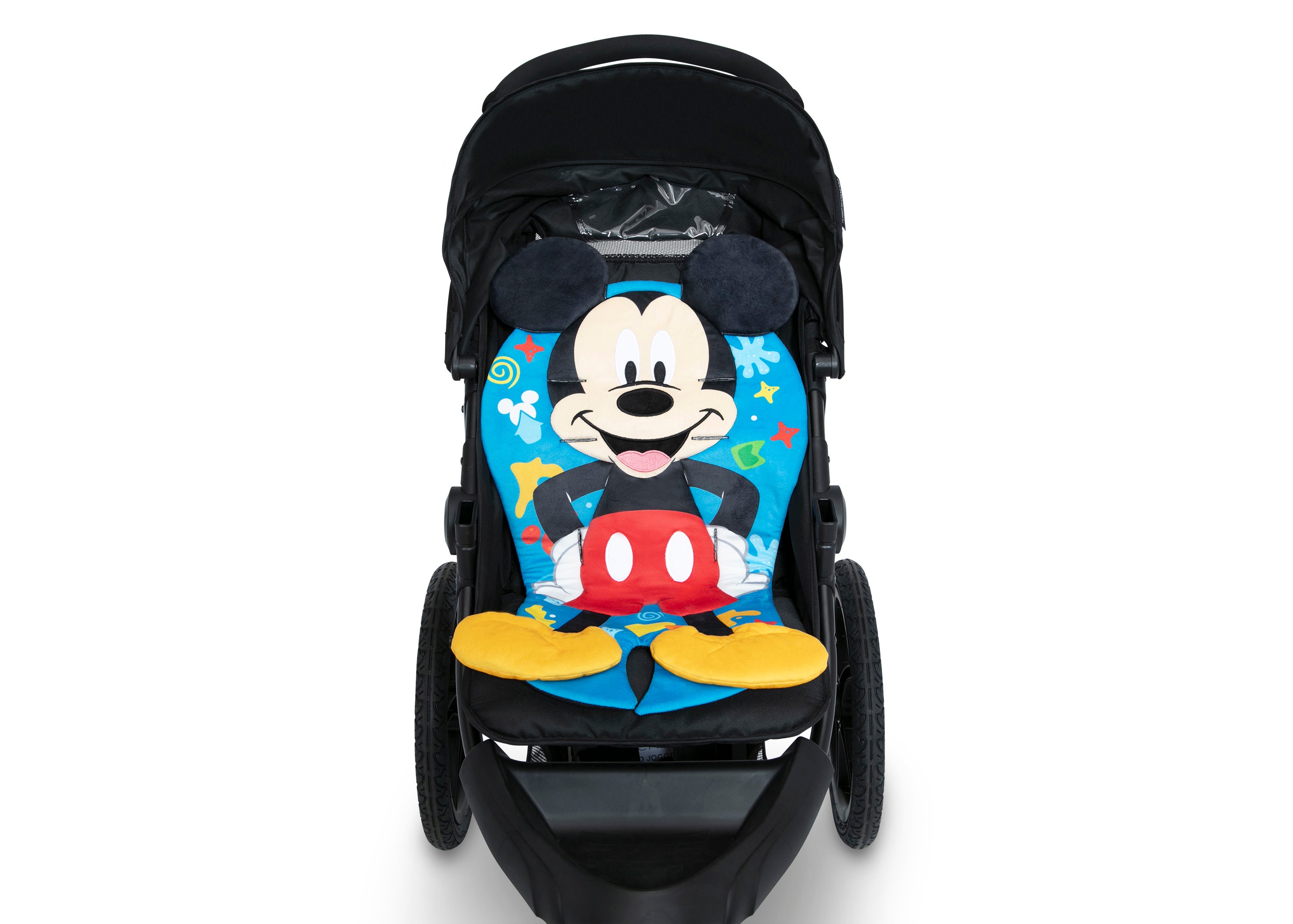 Disney Mickey Mouse Stroller Seat Pad - Soft & Comfortable Baby Stroller Cushion for Boys & Girls - Perfect for Walks, Shopping & Travel