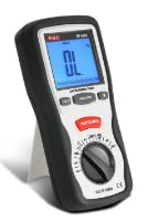 DT-5302 Digital Ground Resistance Tester - Low Resistance Meter, Insulation Tester for Electrical Safety Testing - Perfect for Industrial Maintenance, Home Wiring & DIY Projects