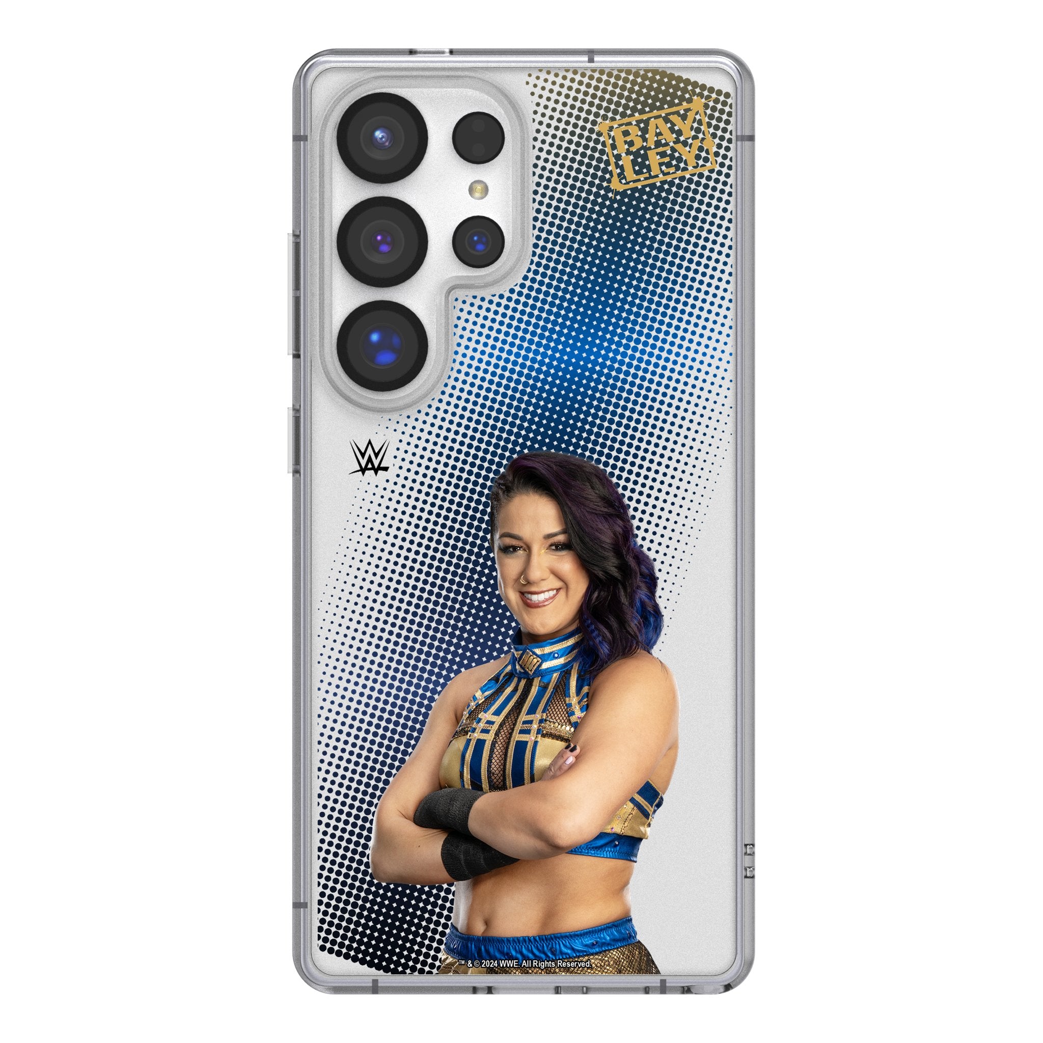 Bayley Superstar Clear Phone Case for Samsung Galaxy - Slim Protective Cover for Galaxy S21/S22/S23 - Perfect for Everyday Use & Travel
