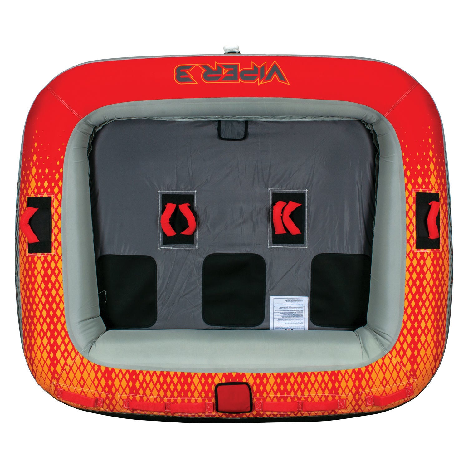 Connelly Viper 3 Towable Tube - 3 Person Inflatable Water Tube for Boating, Lakes & Summer Fun - High-Speed Towing & Durable Design for Family Water Sports