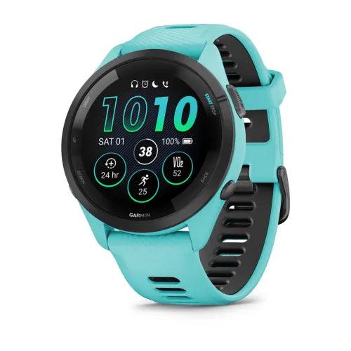 Garmin Forerunner 265 GPS Smartwatch - 46mm Running Watch with Advanced Performance Metrics & Music Storage - Perfect for Marathon Training & Outdoor Fitness Tracking