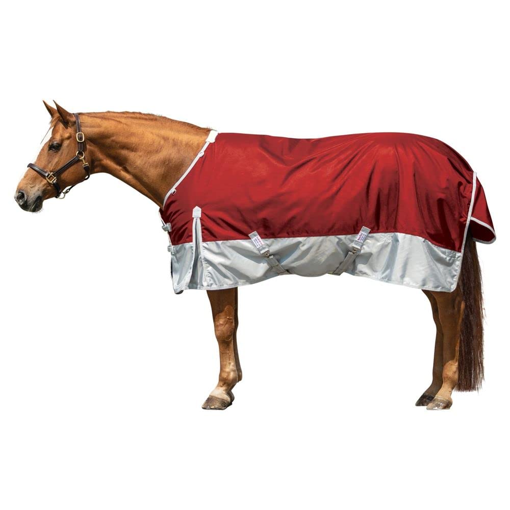 Viking Extreme Surcingle Horse Turnout Blanket | 1680D Waterproof Winter Horse Blanket | Euro Fit for Warmth & Protection | Ideal for Cold Weather Riding & Stable Use
