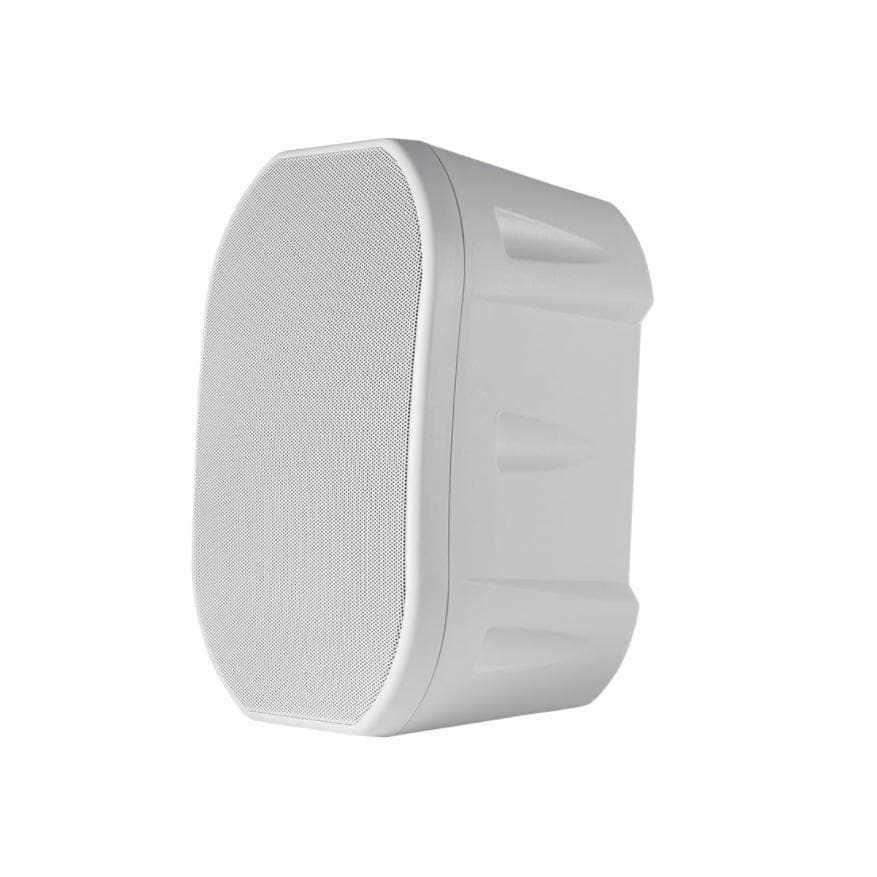 6.5 Inch Weatherproof Outdoor 2-Way Speakers with Wall Mount Bracket - Black or White (Pair) | BBQthingz® - Perfect for Patio, Poolside, and Backyard Entertainment