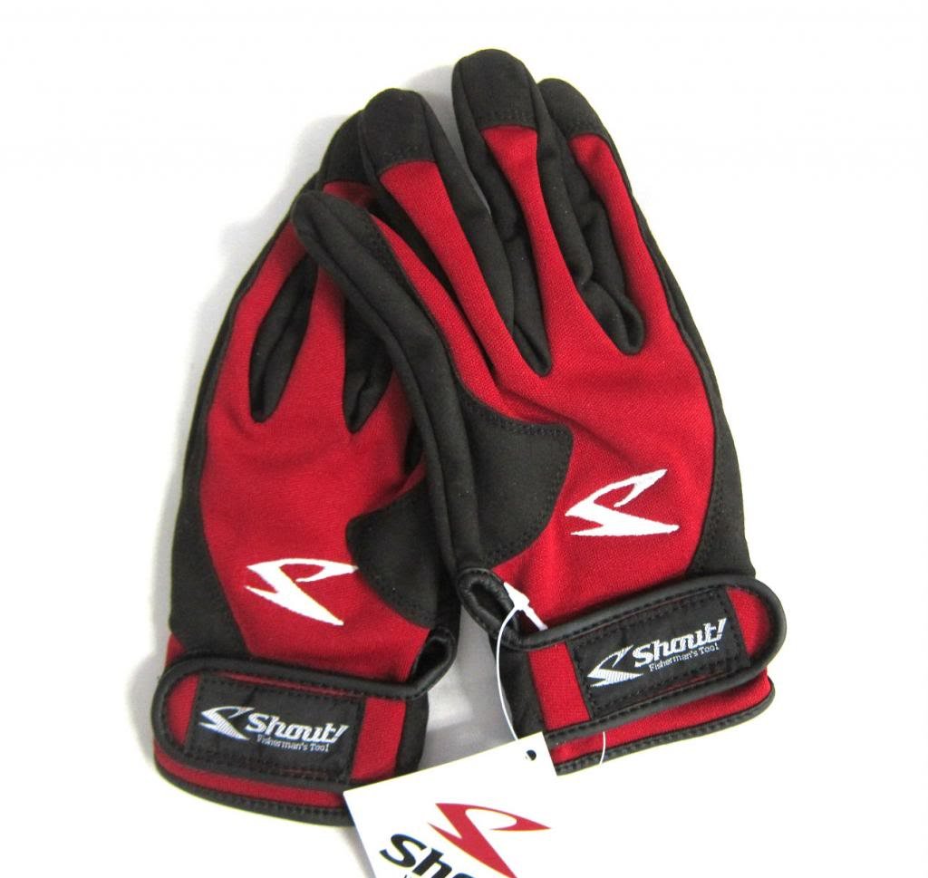 Shout! Fishing Jigging Gloves - Waterproof & Non-Slip Gloves for Ice Fishing, Saltwater & Freshwater Angling - Perfect for Cold Weather Fishing Trips