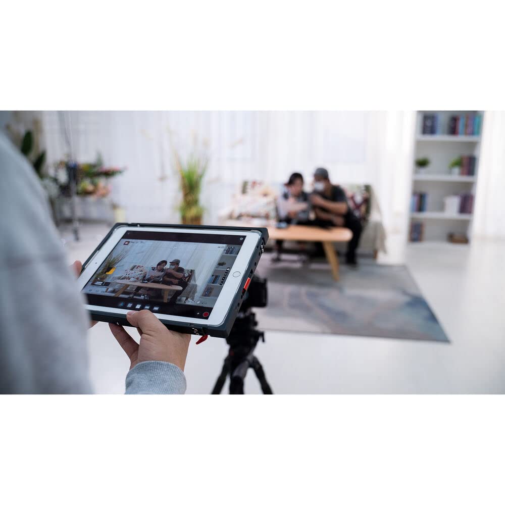 Accsoon POWERCAGE iPad Mount - Secure & Adjustable iPad Holder for Video Recording, Live Streaming & Photography - Perfect for Content Creators & Videographers