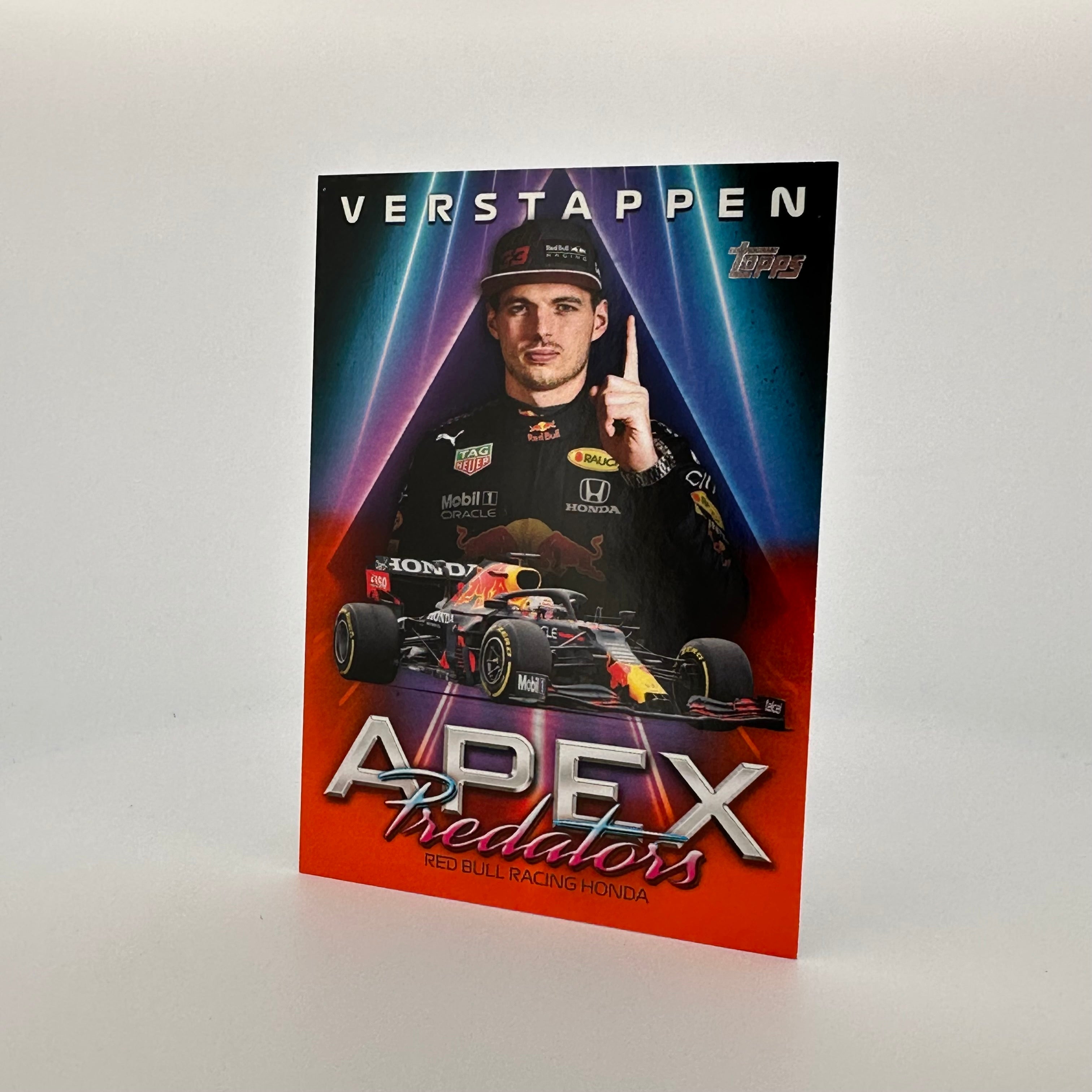2021 Formula 1 Max Verstappen #APMV Apex Predators Orange Racing Jacket - Official F1 Merchandise for Fans, Collectors & Motorsport Enthusiasts - Perfect for Race Day, Gifts & Memorabilia Display