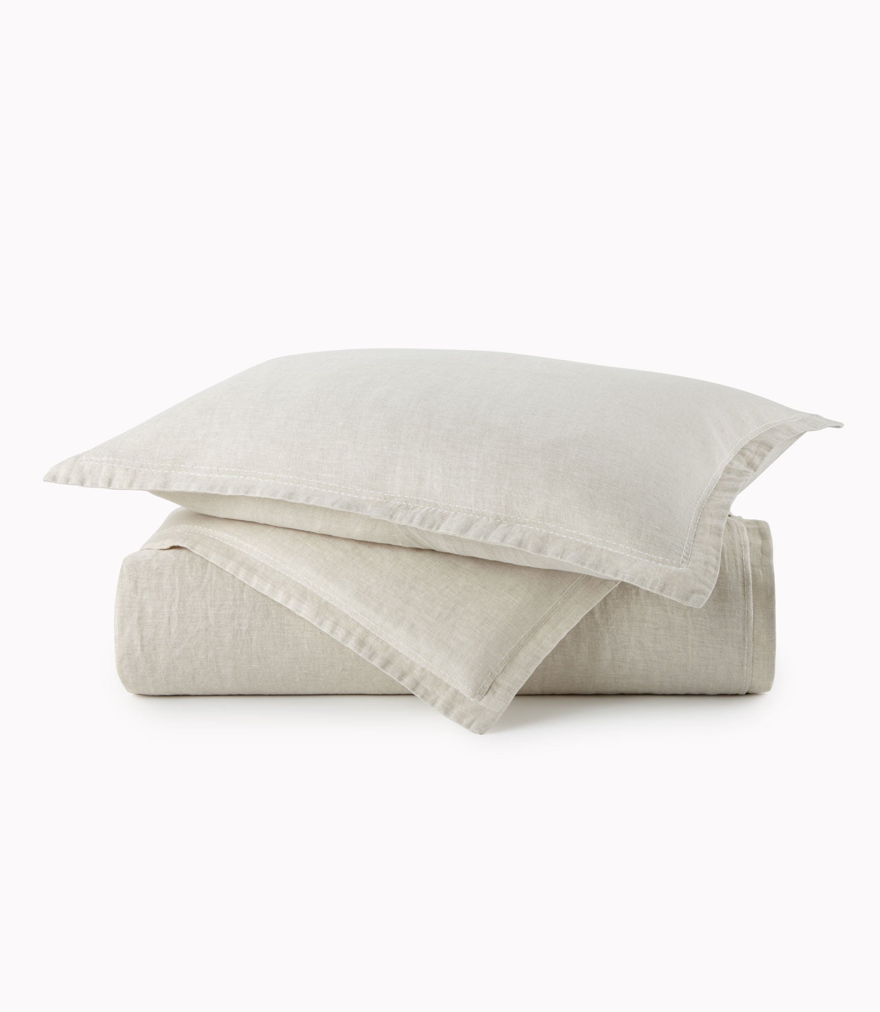 Premium European Washed Linen Duvet Cover Set - Breathable & Soft 100% Natural Bedding for All Seasons | Perfect for Master Bedroom, Guest Room & Vacation Homes