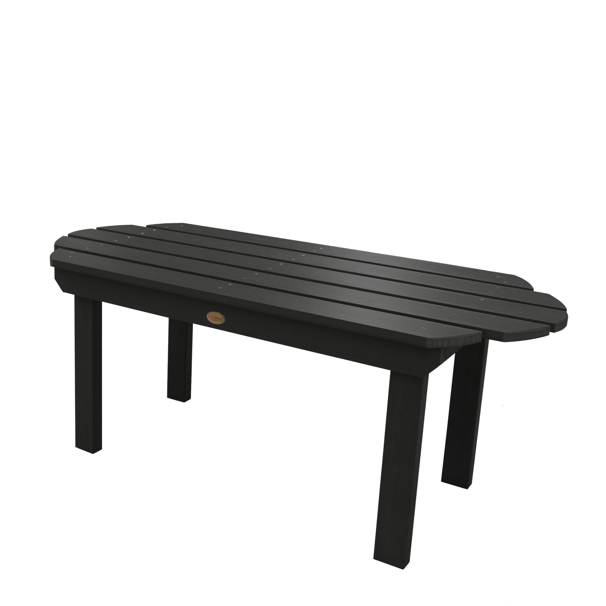 Highwood Classic Westport Coffee Table - Modern Black Wooden Living Room Table for Home Decor, Sofa & Lounge Furniture - Perfect for Family Gatherings & Relaxation