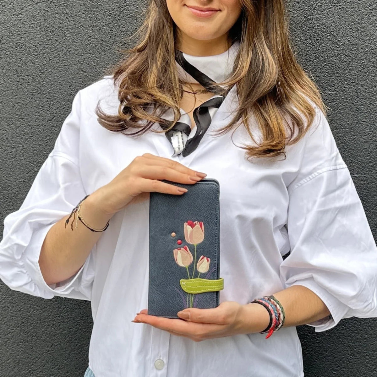 Espe Tulip Wallet - Stylish RFID Blocking Leather Wallet for Women | Perfect for Everyday Use, Travel & Gift Giving