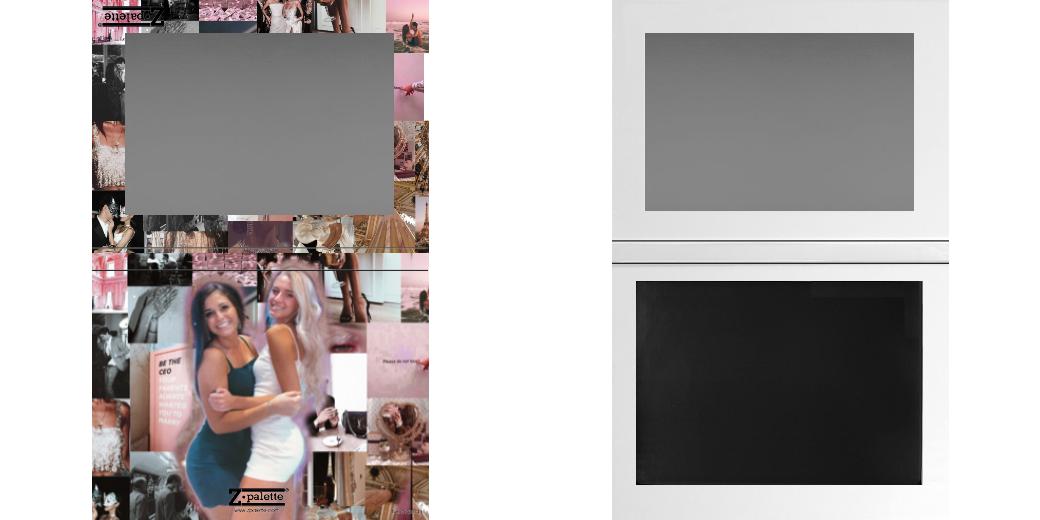 Custom Extra Large Z Palette - Magnetic Makeup Palette for Eyeshadows & Blush - Perfect for Professional Makeup Artists & Travel