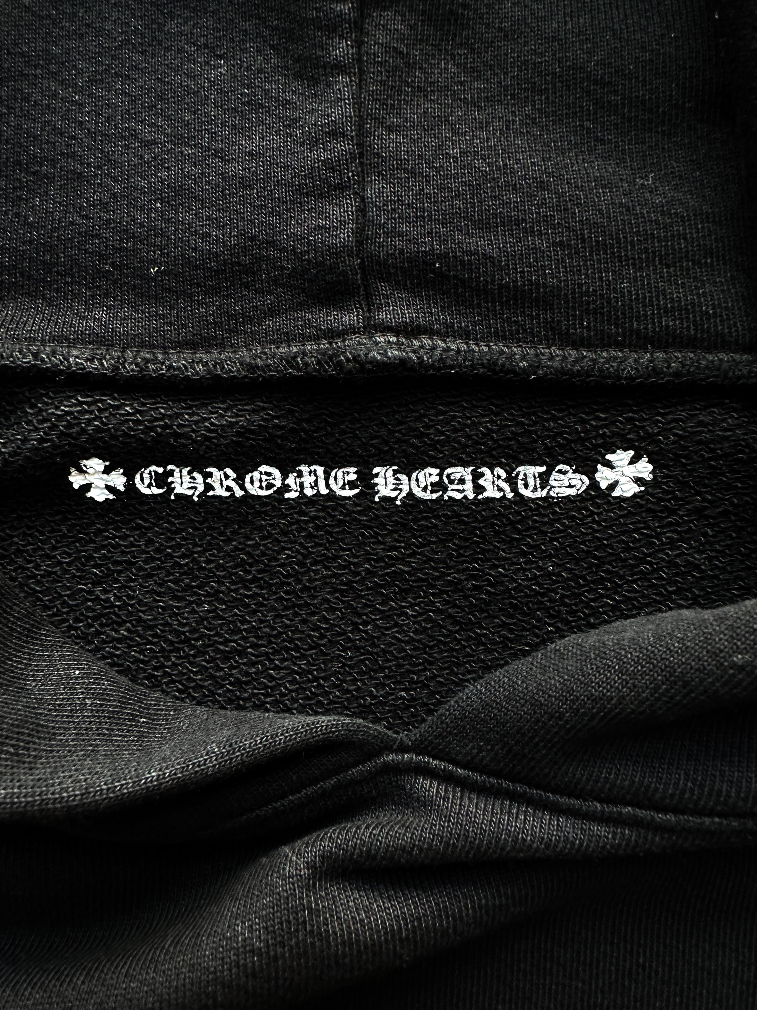 Chrome Hearts Black Matty Boy Eyes Hoodie - Stylish Streetwear for Men & Women | Perfect for Casual Outfits, Urban Fashion, and Everyday Wear