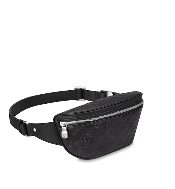LV Campus Bumbag Onyx Crossbody Bag - Luxury Monogram Leather Waist Pack for Men & Women | Perfect for Travel, Shopping & Everyday Use